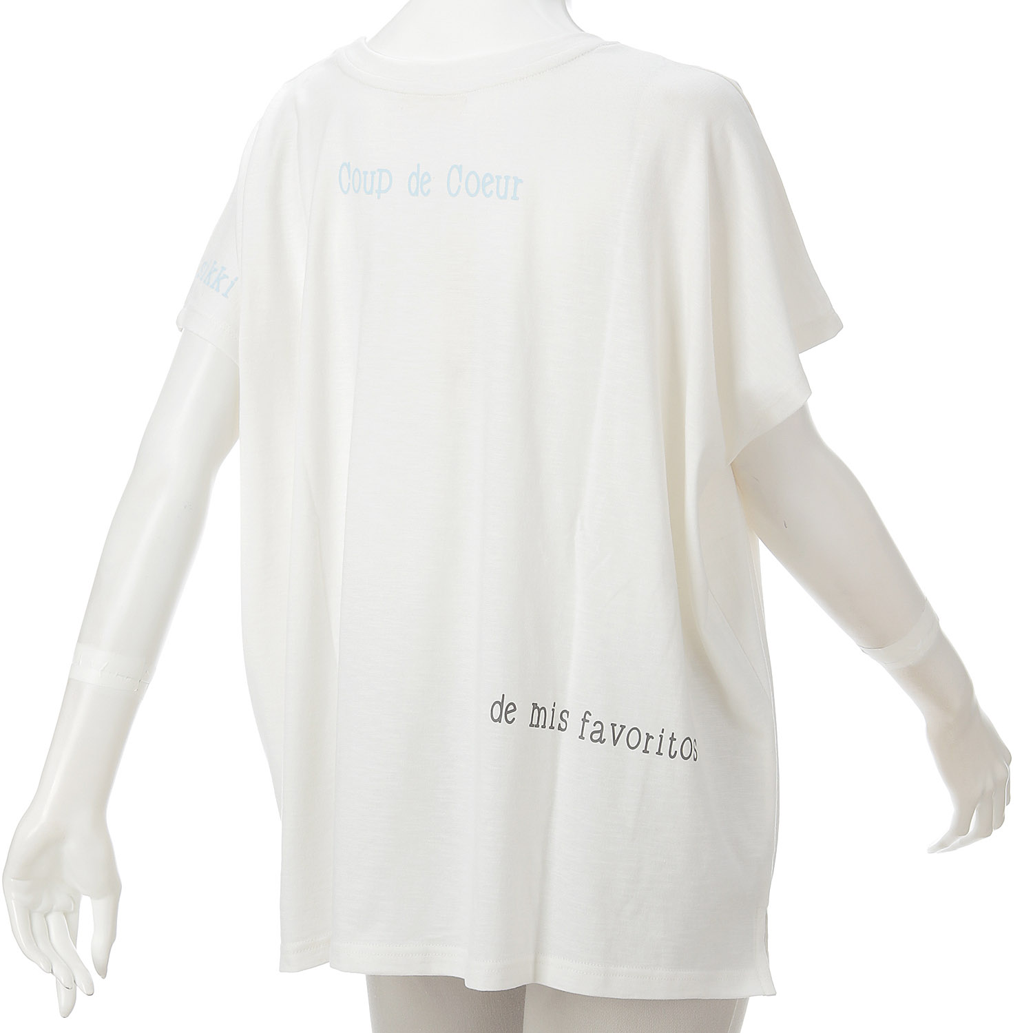 ノンノ UV加工付き ドロップショルダーカットソー - 画像7