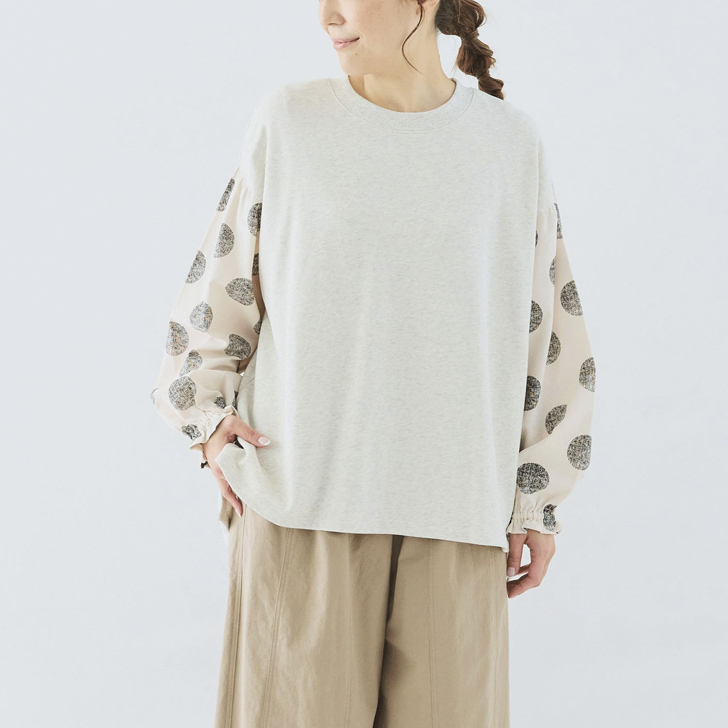 cloudnine ノンノ ドットプリントプルオーバー - 画像4