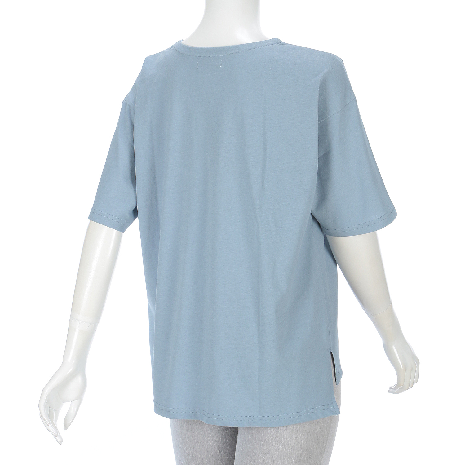 ノンノ カットソー コットン天竺無地＋花柄刺繍 - 画像14