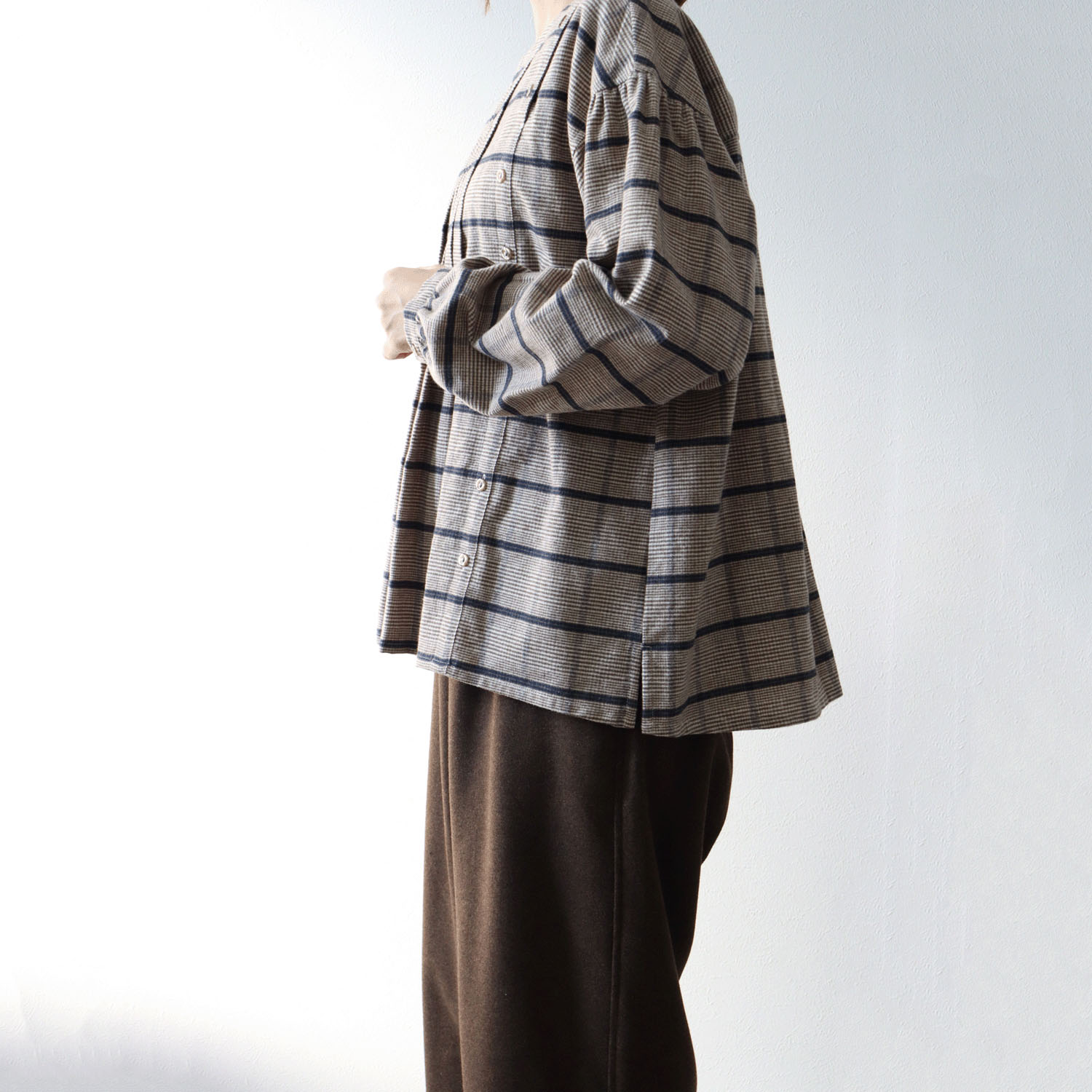 cloudnine ノンノ ストライプ・チェック柄アソートブラウス - 画像14