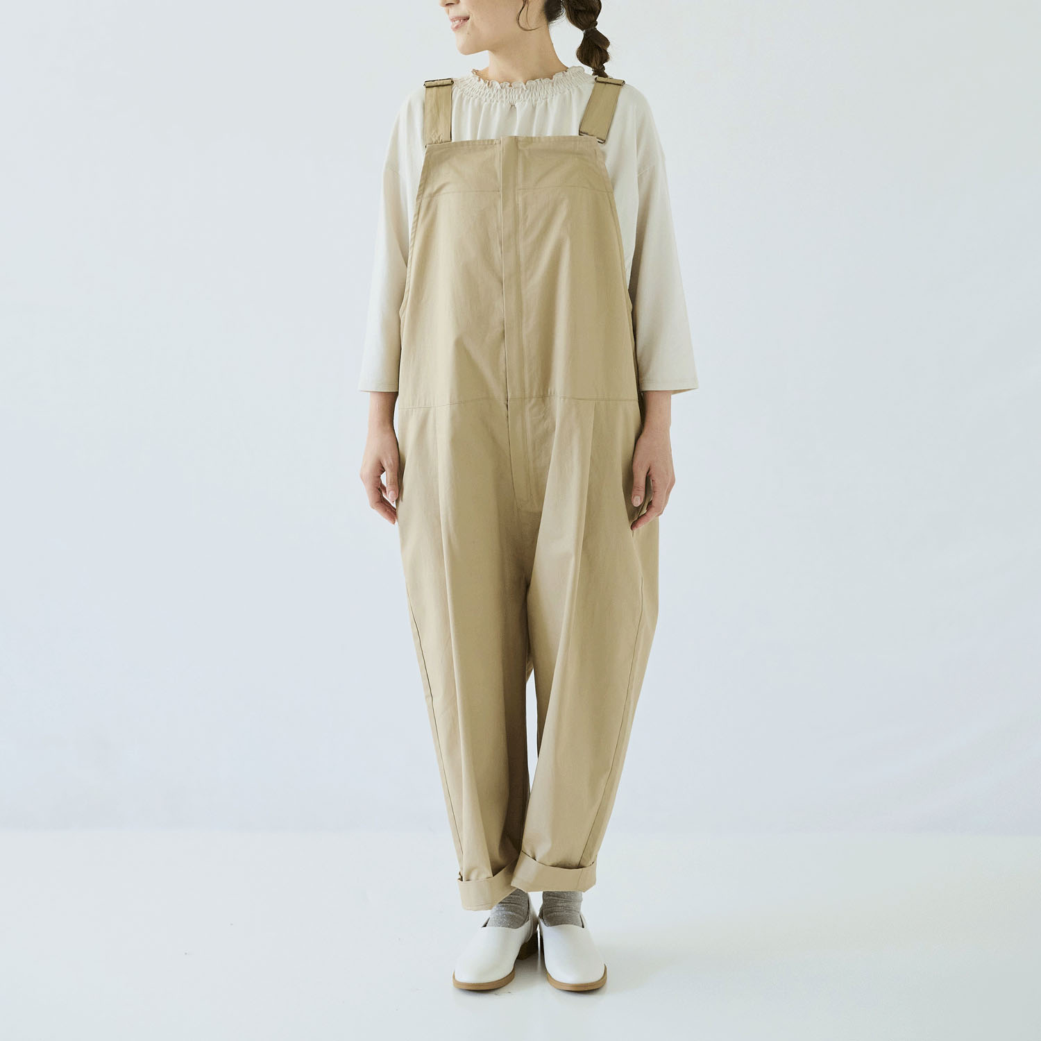 ノンノ オーバーオール コットンツイル無地 - 画像11