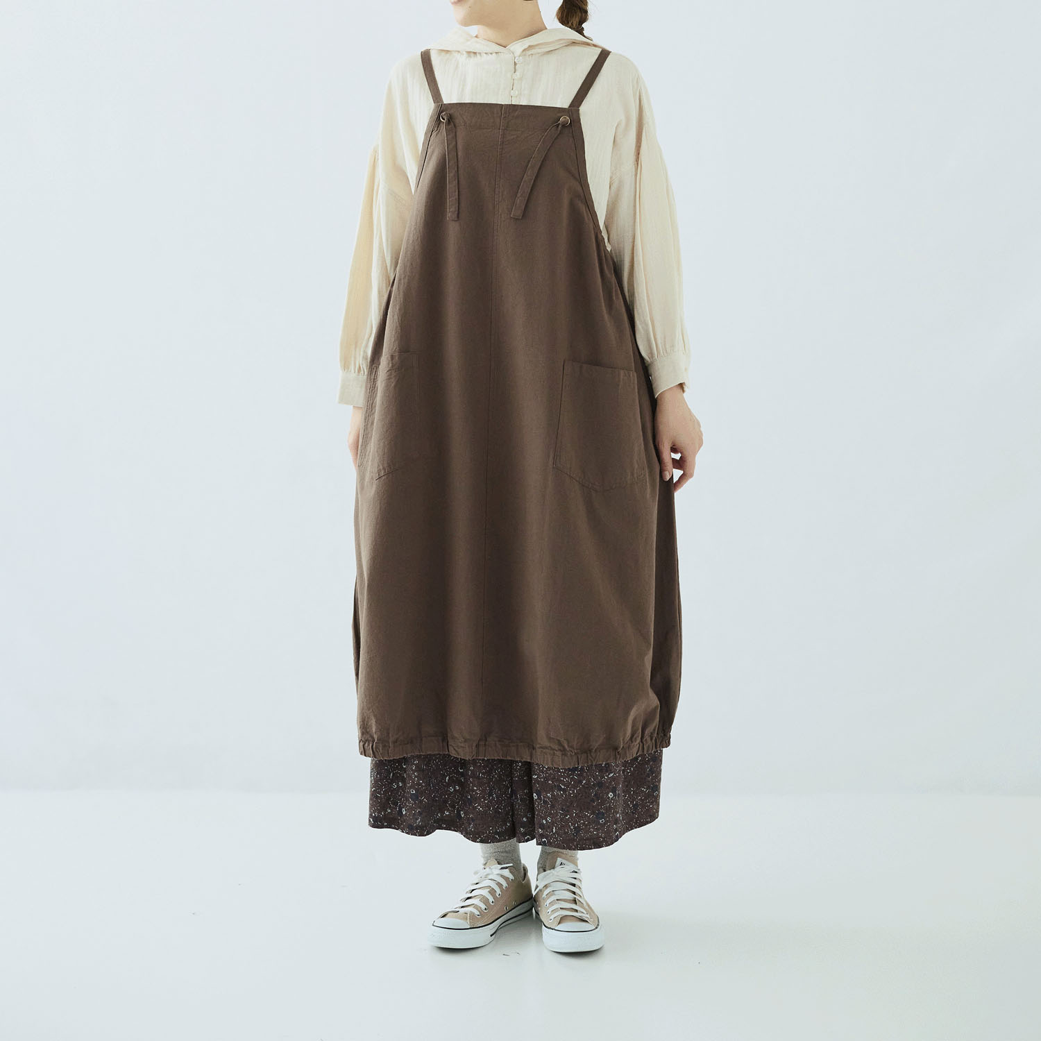 ノンノ バルーンワンピースエプロン