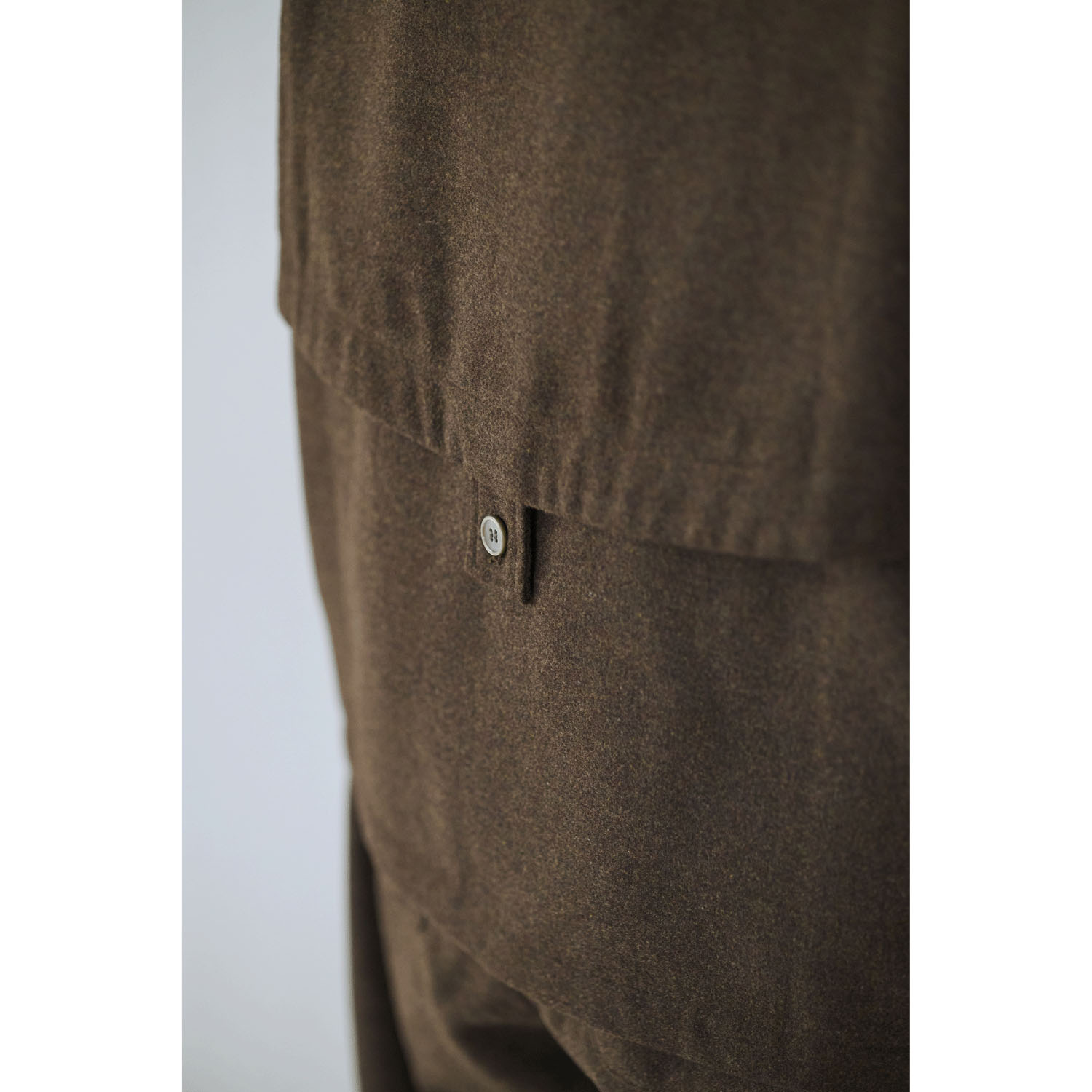 cloudnine ノンノ 布帛ツイード無地ポケット付きジャケット - 画像5