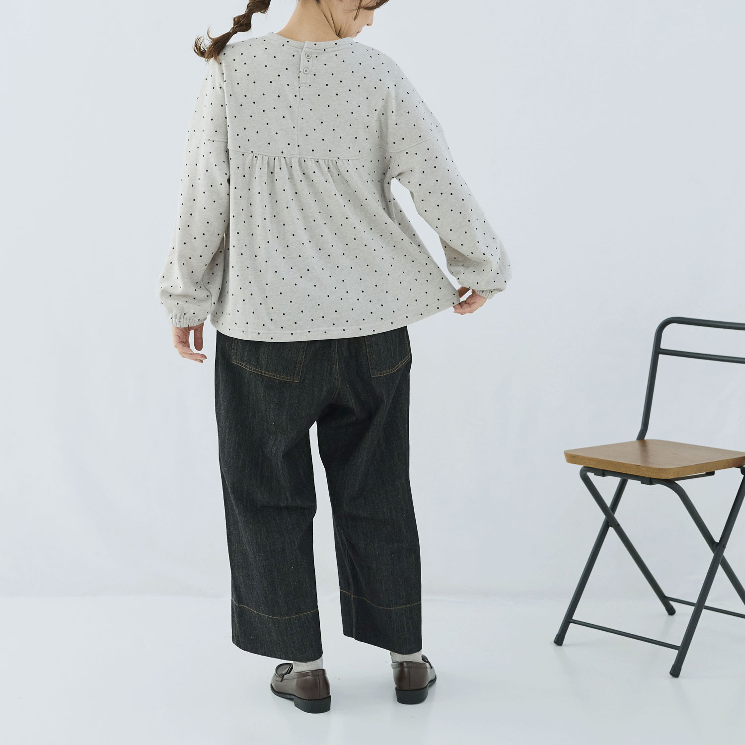 cloudnine ノンノ 裏シャギードットプリントカットソー - 画像10