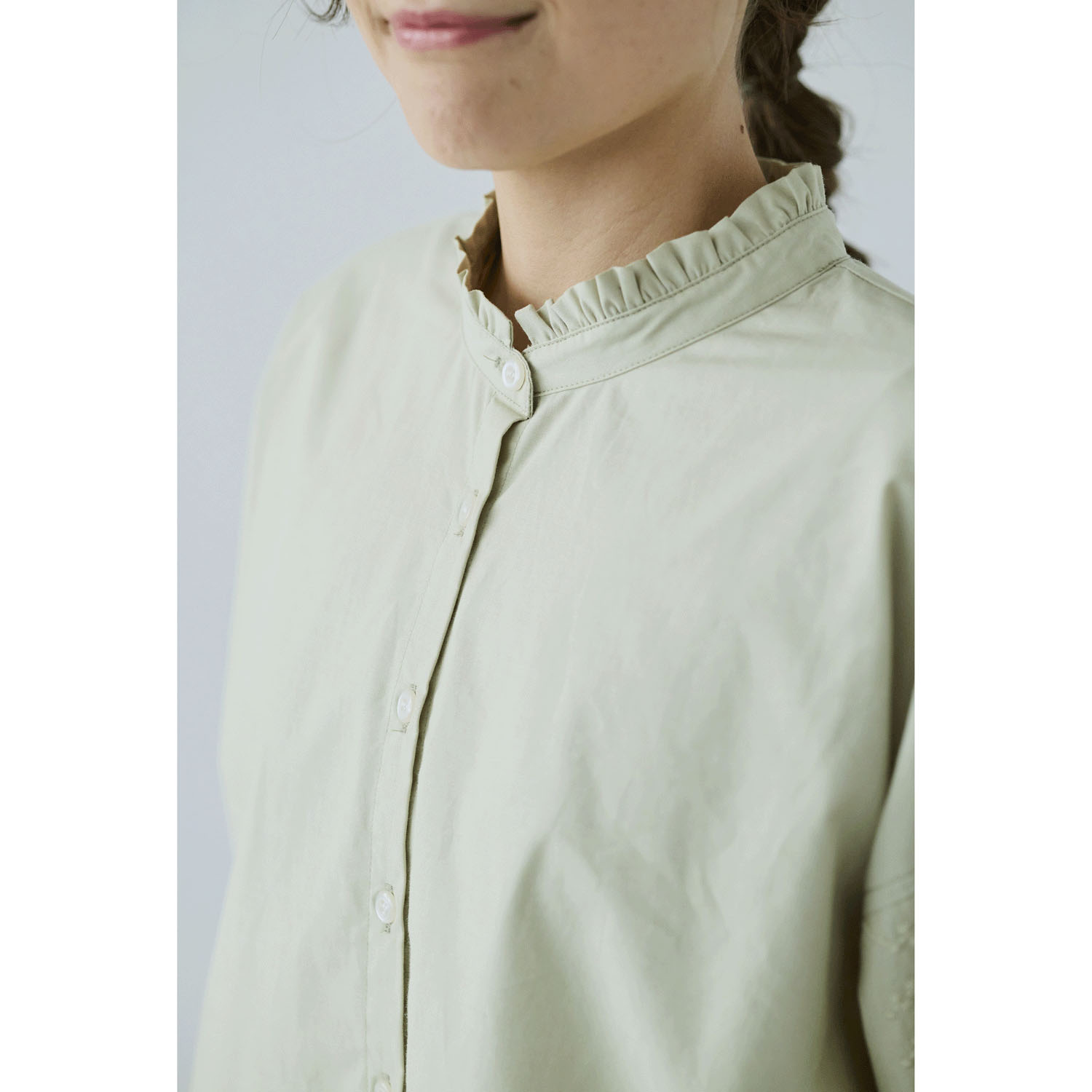 cloudnine ノンノ 襟フリル付き刺繍入りブラウス - 画像13