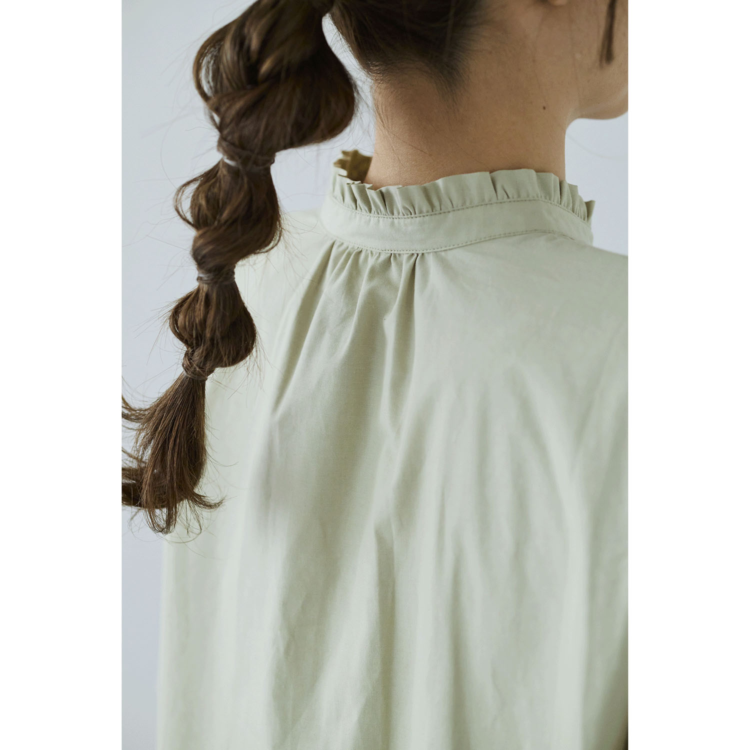 cloudnine ノンノ 襟フリル付き刺繍入りブラウス - 画像14