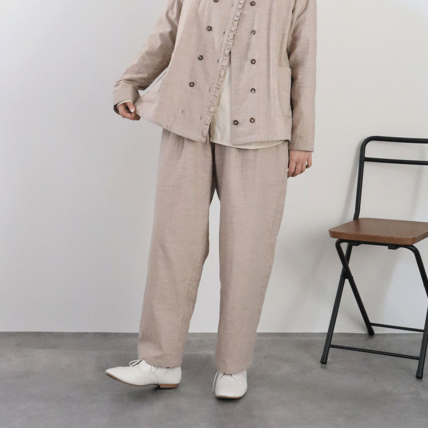 cloudnine ノンノ 10分丈テーパードパンツ - 画像2