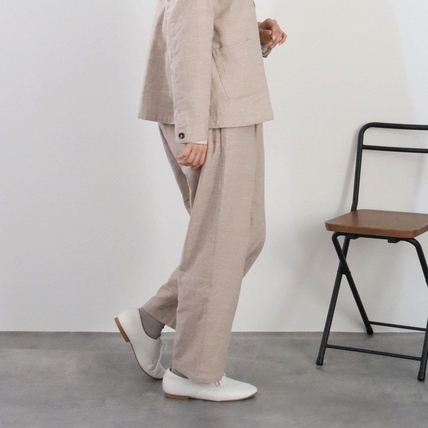 cloudnine ノンノ 10分丈テーパードパンツ - 画像3