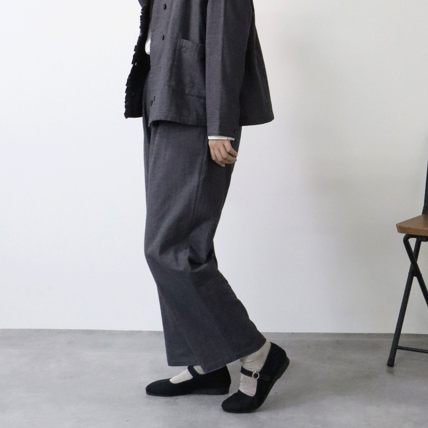 cloudnine ノンノ 10分丈テーパードパンツ - 画像7