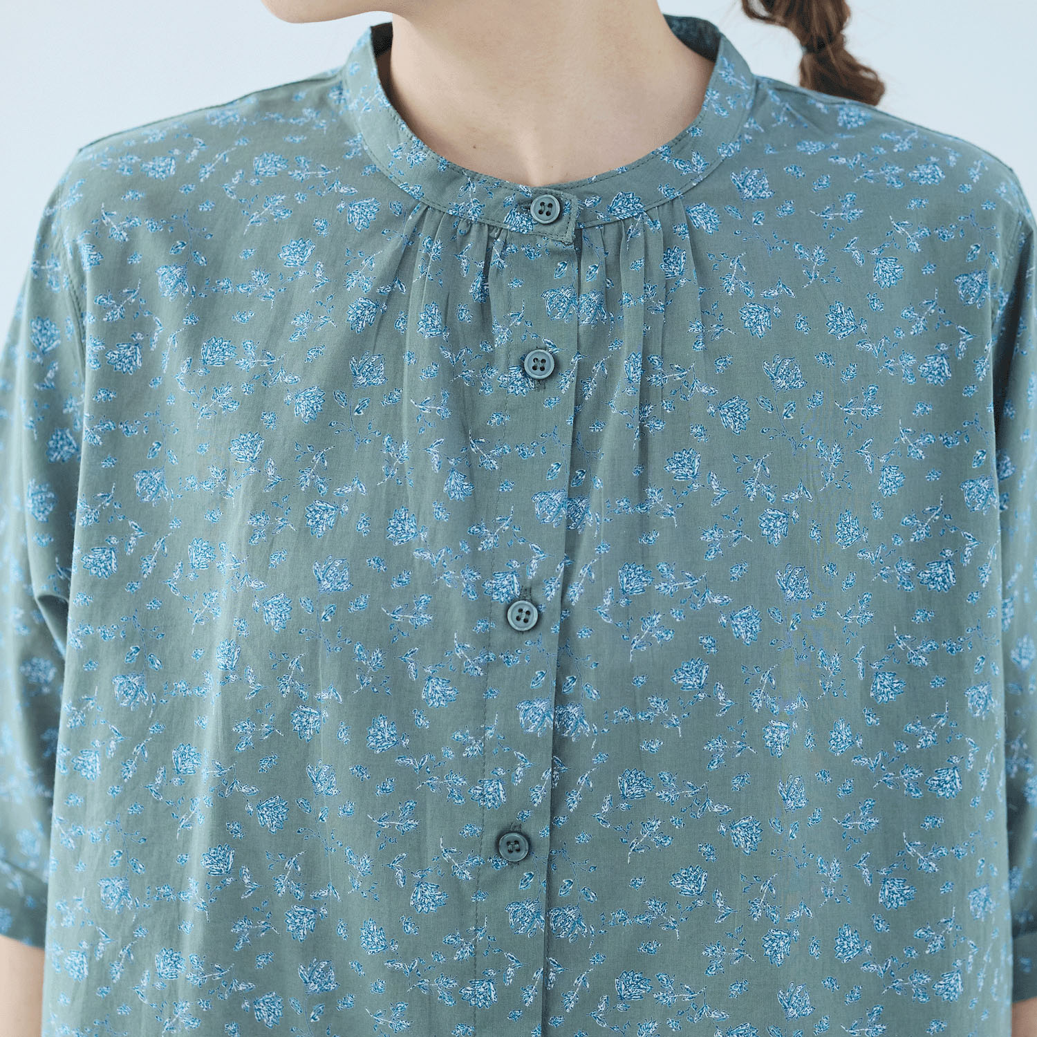 cloudnine 60キャンブリック花柄pt．ブラウス - 画像16