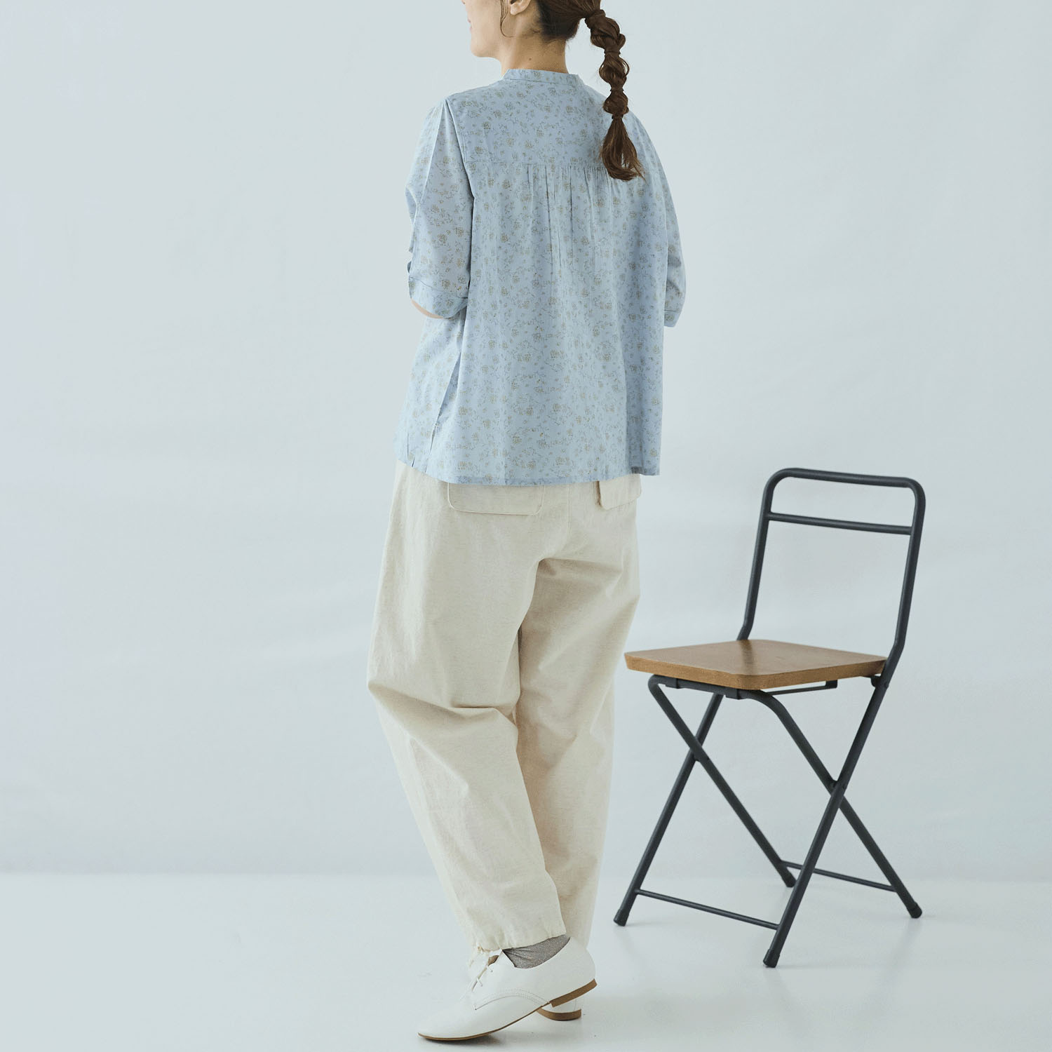 cloudnine 60キャンブリック花柄pt．ブラウス - 画像18