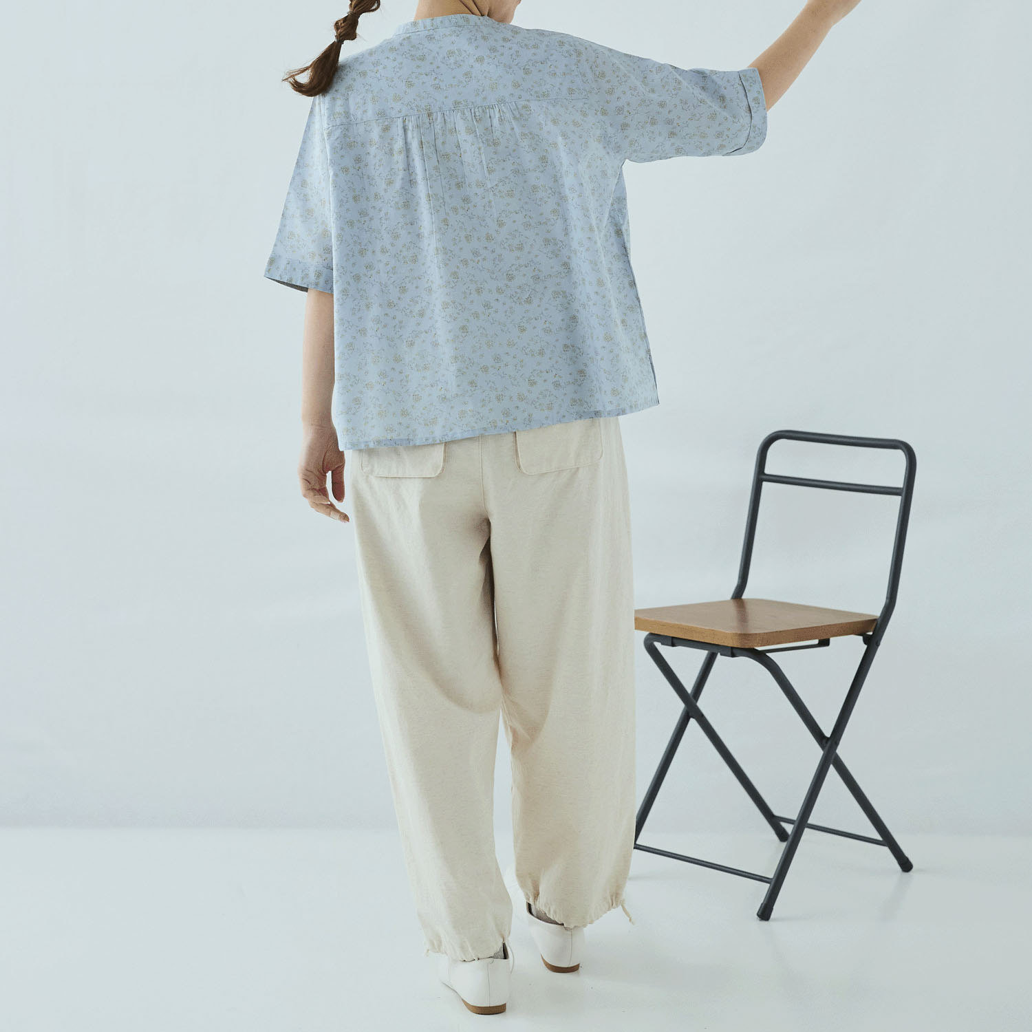 cloudnine 60キャンブリック花柄pt．ブラウス - 画像19