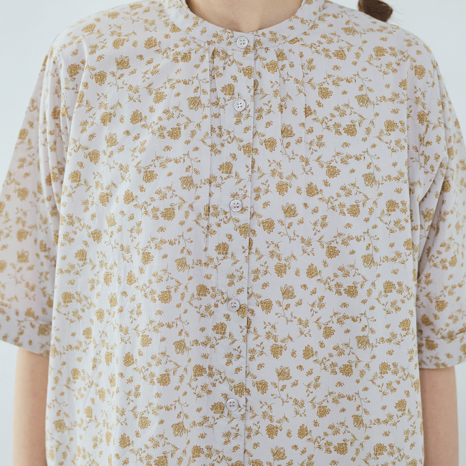 cloudnine 60キャンブリック花柄pt．ブラウス - 画像9