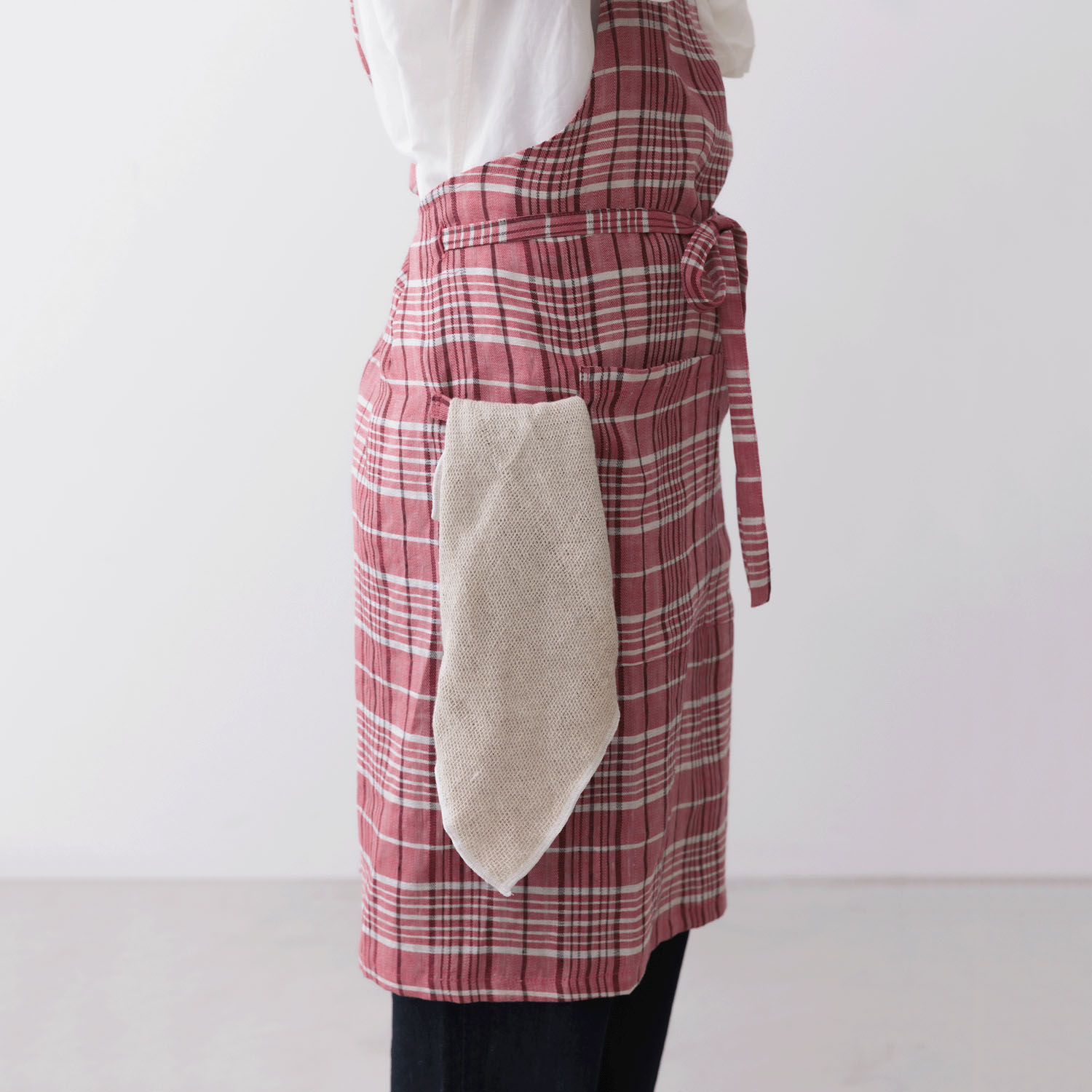 リネンラップエプロン - 画像10