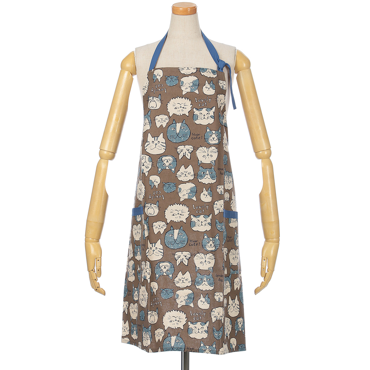 ポポシ― キャットフェースエプロン - 画像3