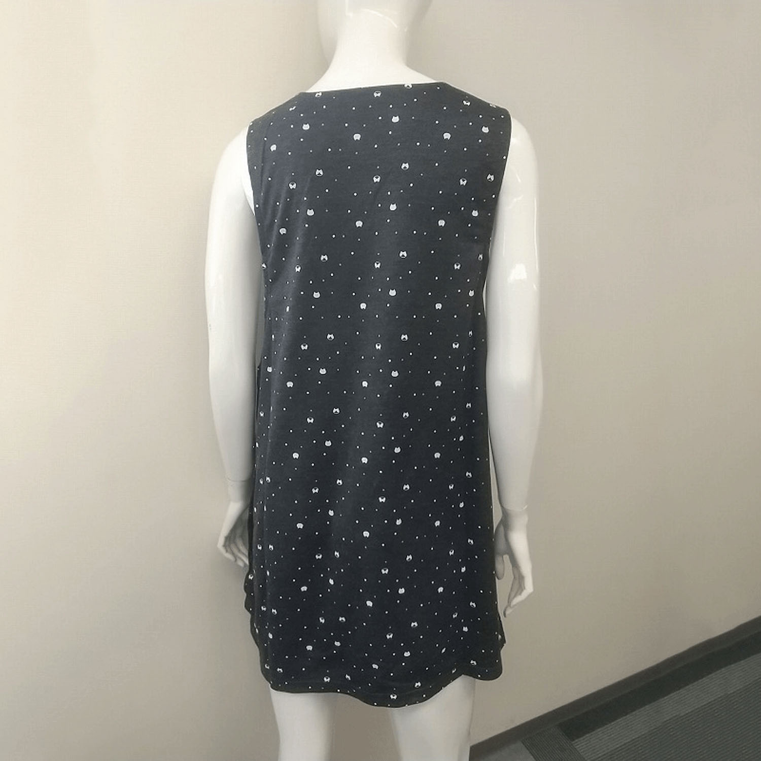 ダンボール 猫ドット 大寸 - 画像2