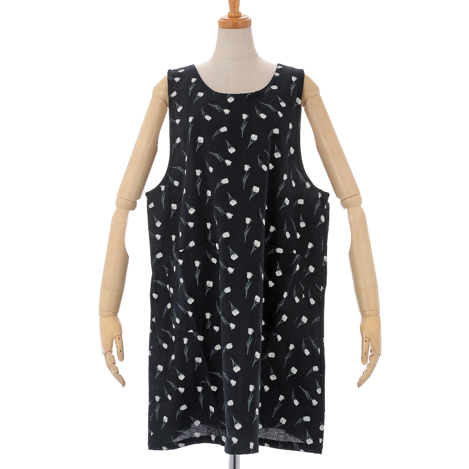 綿ワッシャー後ろゴムラン型 チューリップ - 画像2