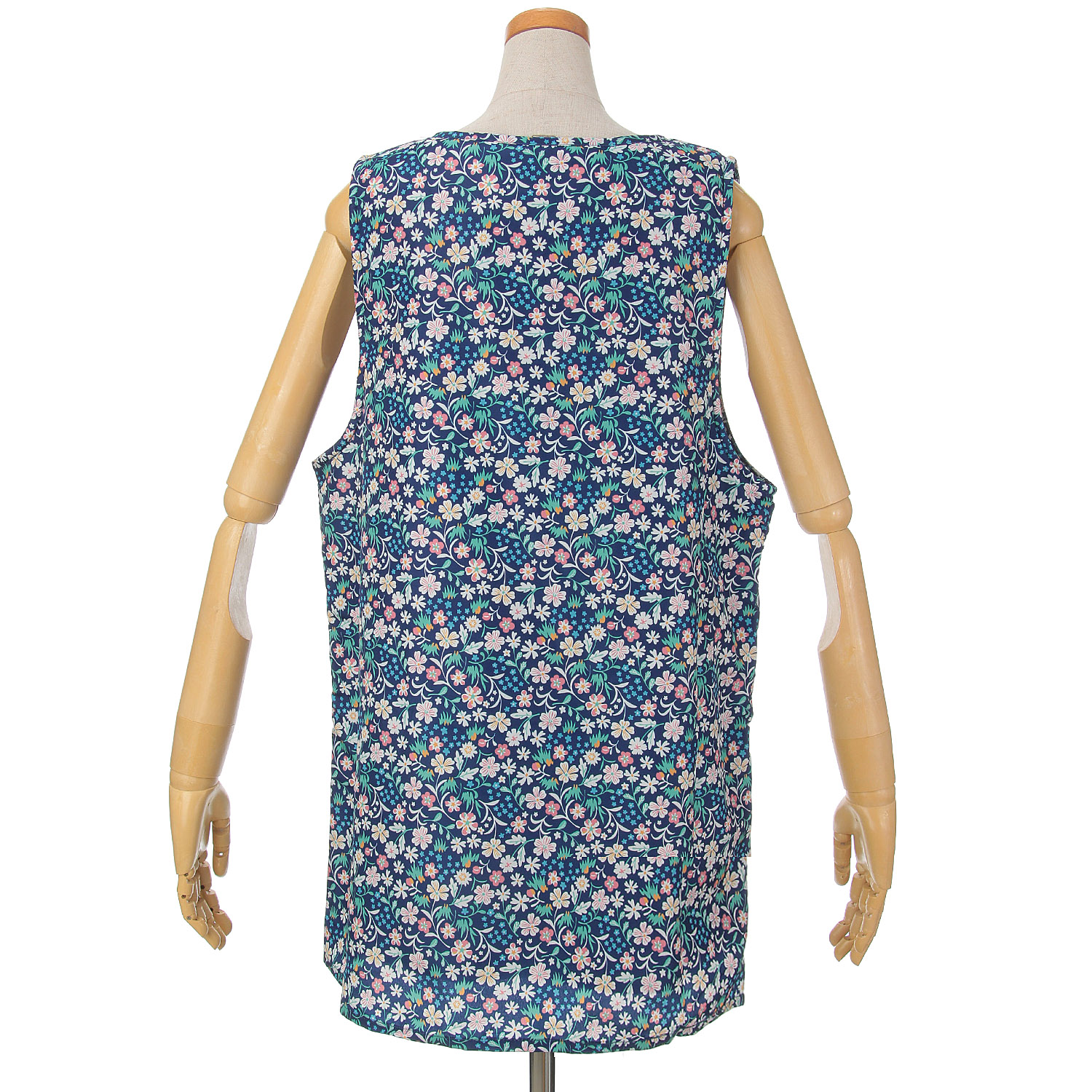 タフタ裏フリースタバード 唐草 - 画像4