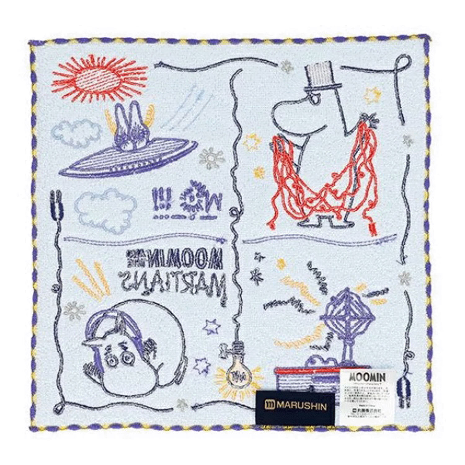 ムーミン タオルハンカチ マーシアン - 画像2