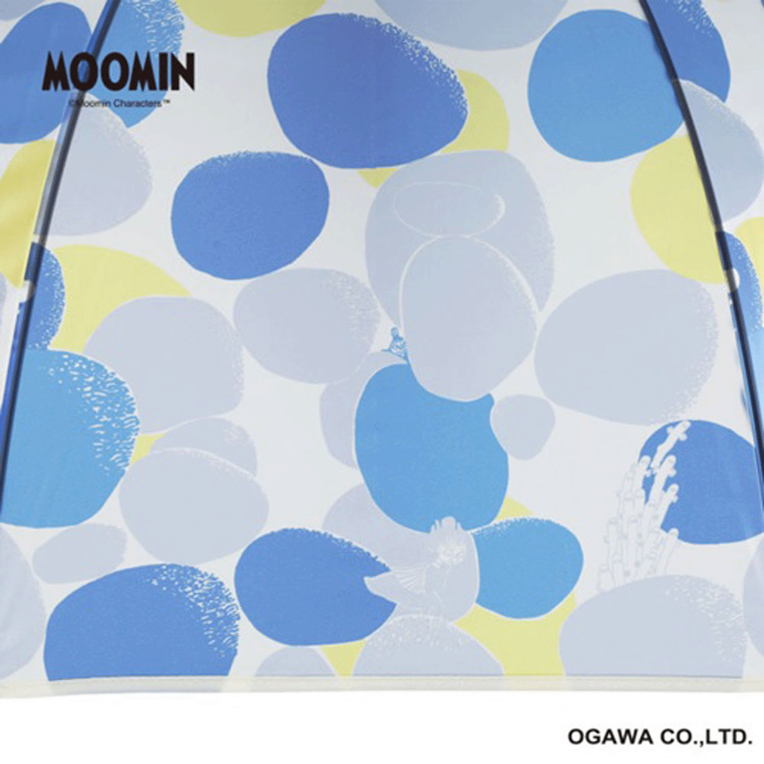 ムーミン マットクリア雨傘 岩だらけ - 画像2