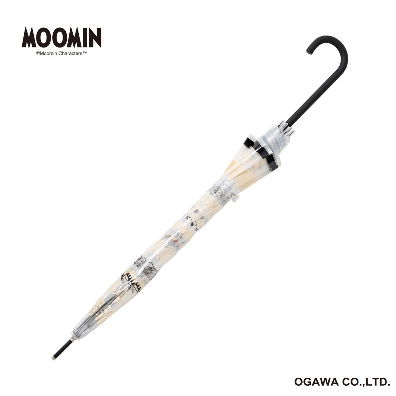 MOOMIN キャラクタービニール長傘 リトルミィ「ティータイム」 - 画像3