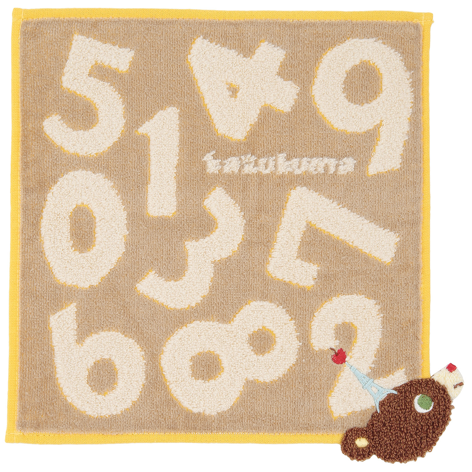 かずくま「ワッペン」ハンカチ - 画像2