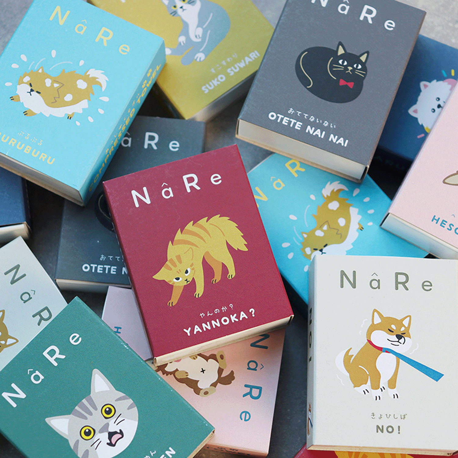 NaRe（ナーレ）いぬねこ 圧縮タオル