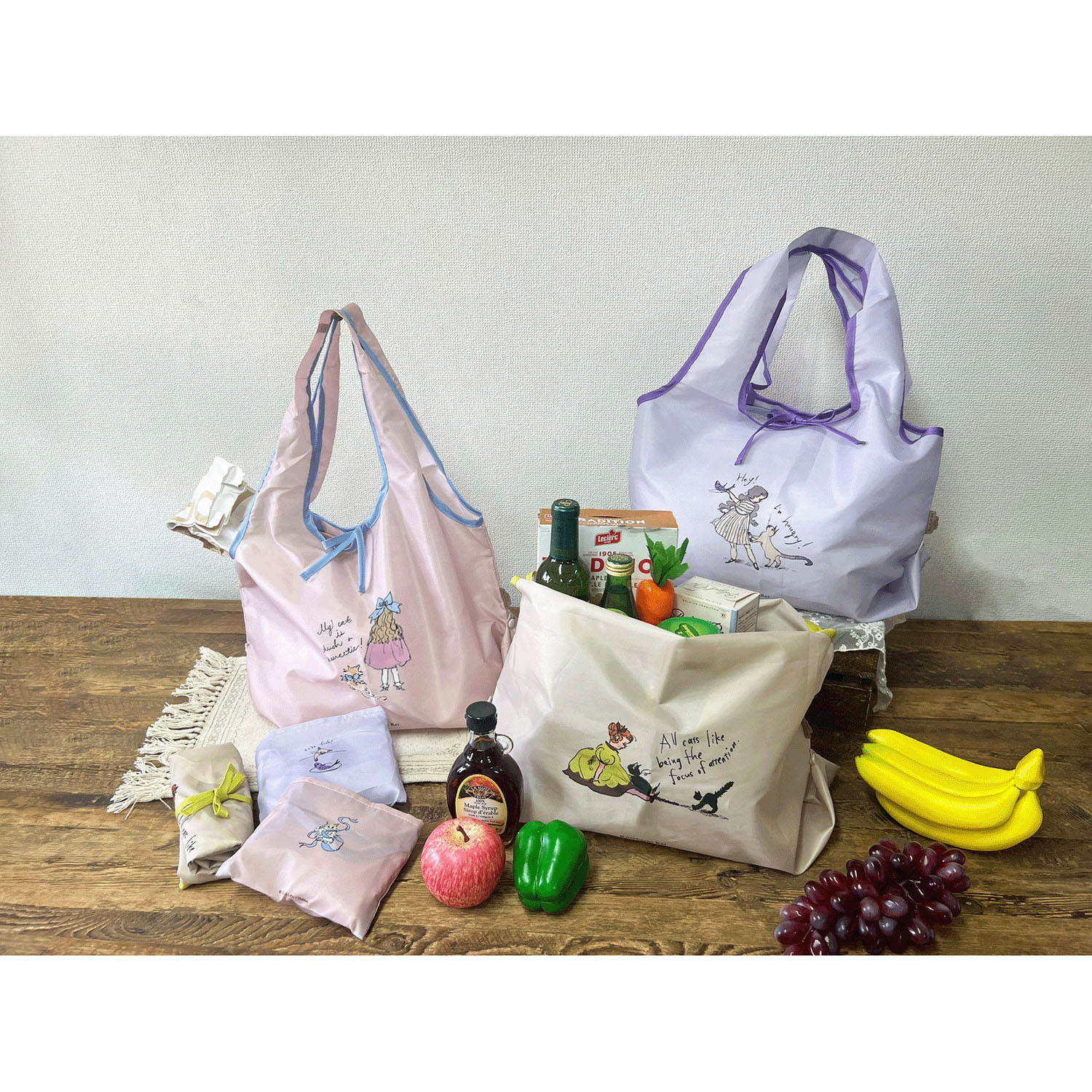 【ピンク在庫限りで終了】くらはしれい  エコバッグ