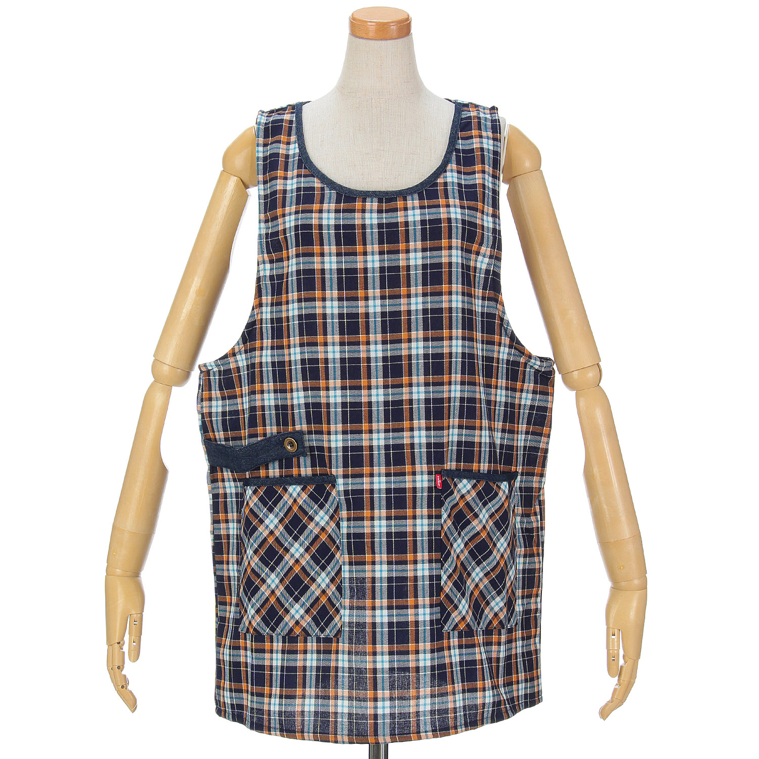 EDWIN 格子ラン型エプロン - 画像3