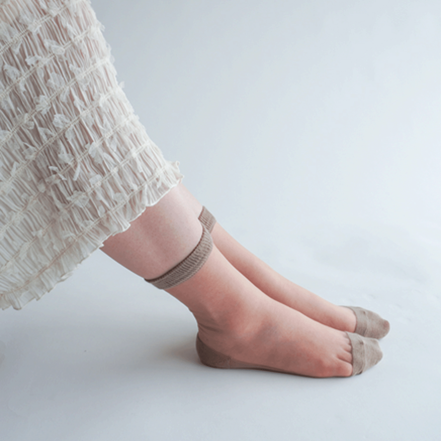 大人気★シースルーソックス  無地底付 - 画像6