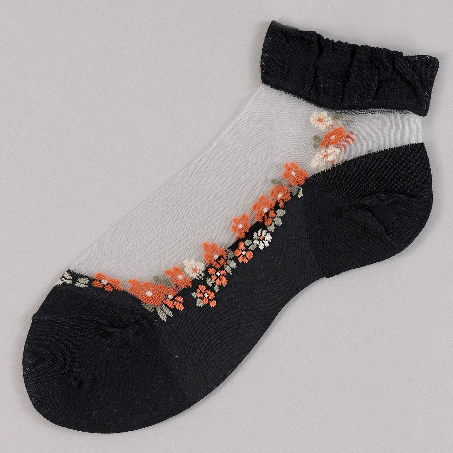 シースルーソックス ほんのきもち ハイゲージ ショート丈 - 画像2