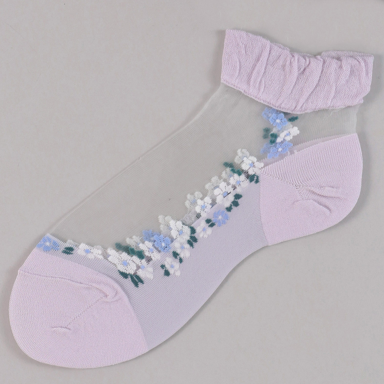 シースルーソックス ほんのきもち ハイゲージ ショート丈 - 画像5