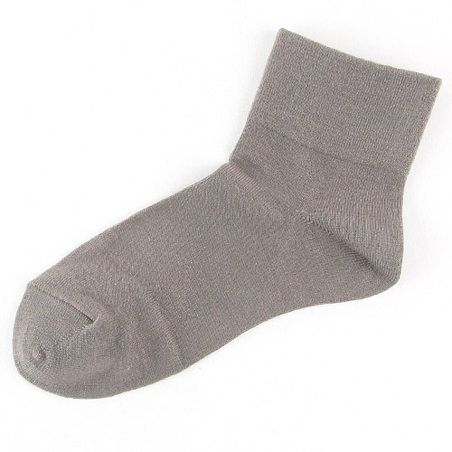 口ゴム無し毛混無地ソックス【在庫限り】 - 画像4