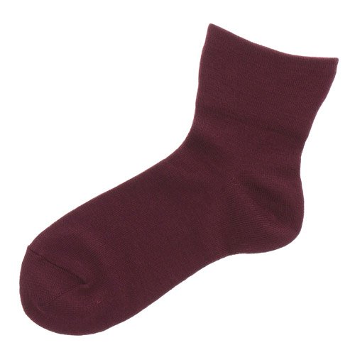 口ゴム無し毛混無地ソックス【在庫限り】 - 画像7