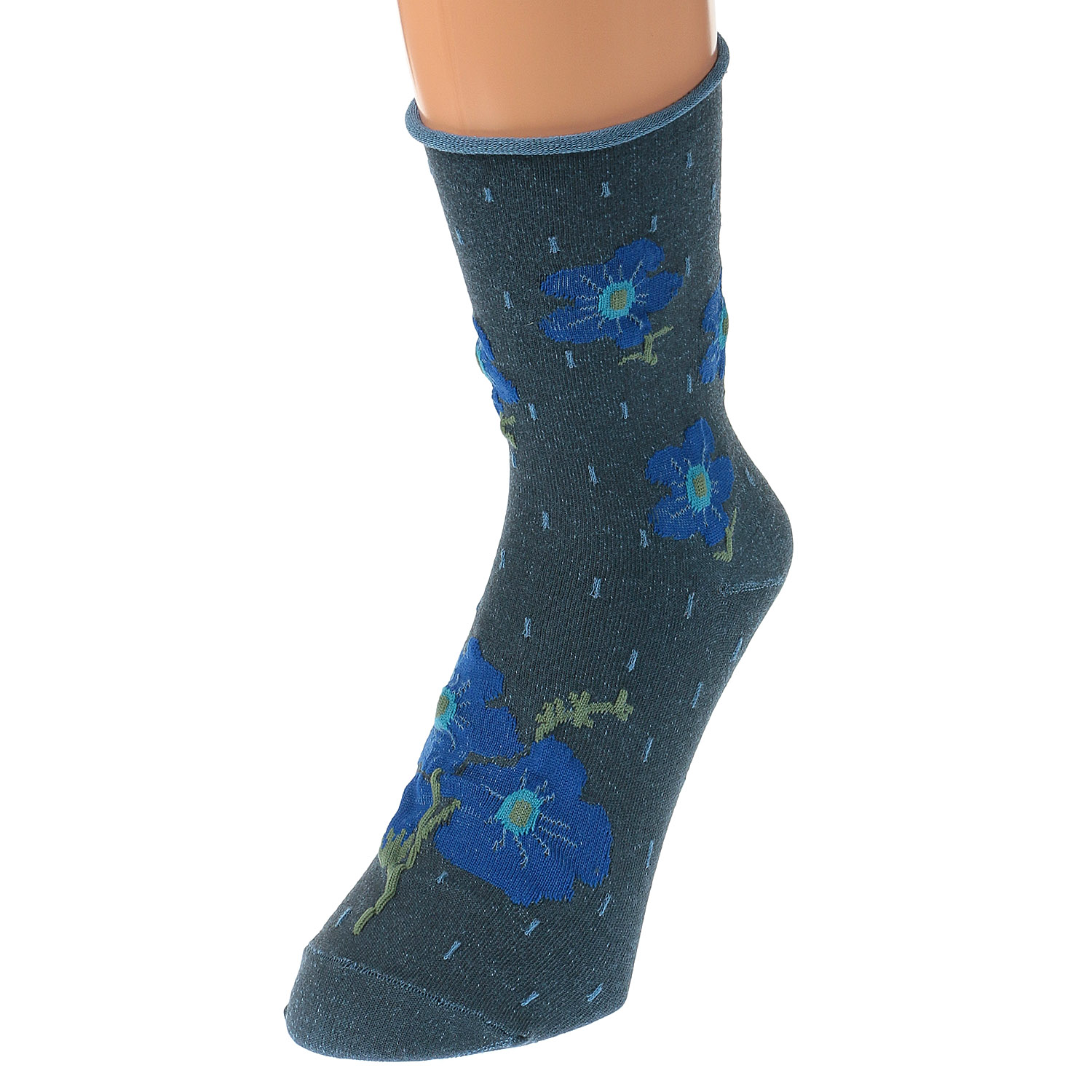 25AW 手篝ソックス  フロート花柄【在庫限り】 - 画像3