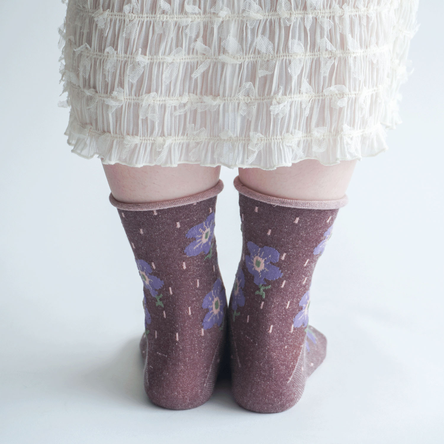 25AW 手篝ソックス  フロート花柄【在庫限り】 - 画像10