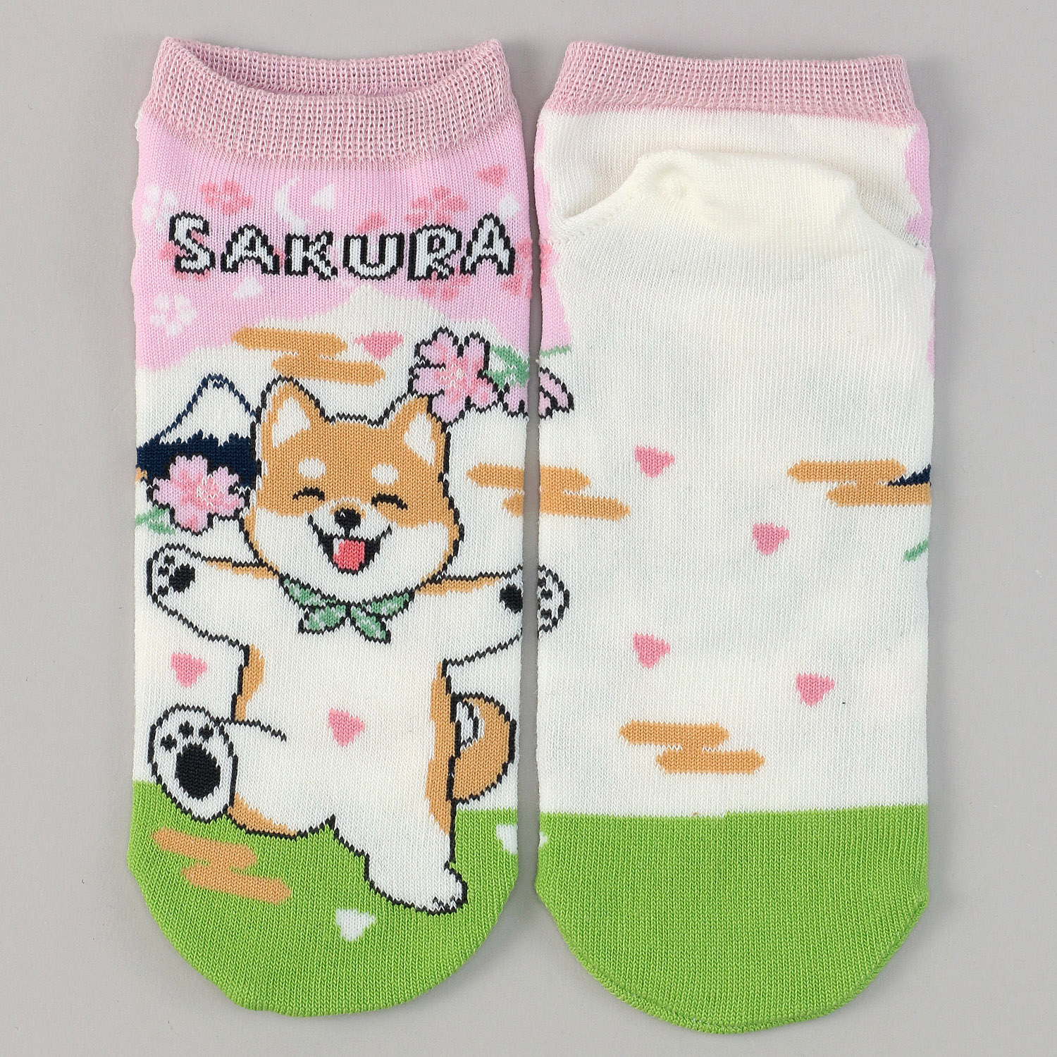 JAPAN SOCKS 柴犬 スニーカー丈 靴下 - 画像2