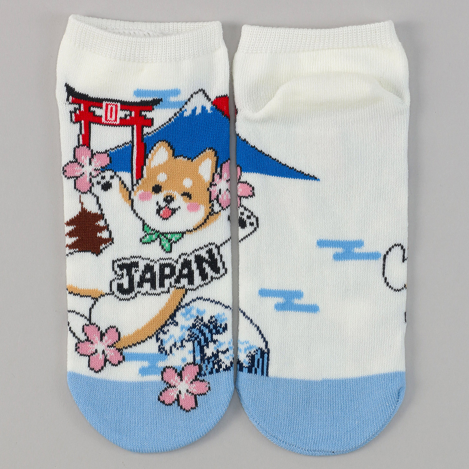 JAPAN SOCKS 柴犬 スニーカー丈 靴下 - 画像4