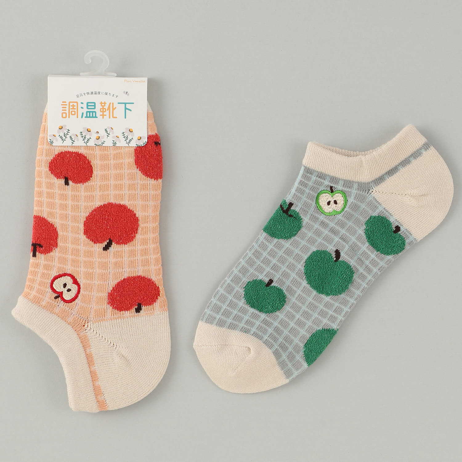 Natural Collection  スニーカー丈 アップル  靴下【在庫限り】