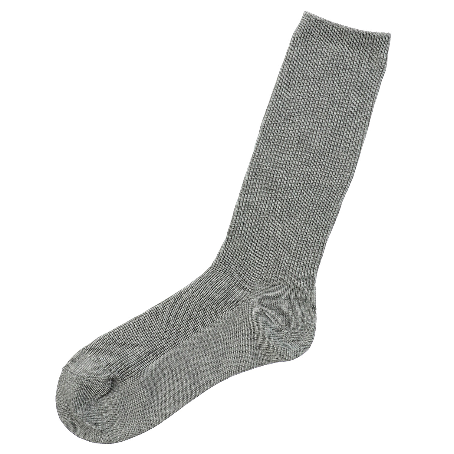 すっきり細リブ 無地 靴下【在庫限り】