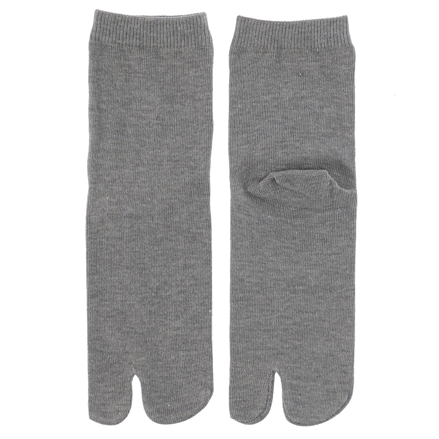 足袋クルー無地ソックス