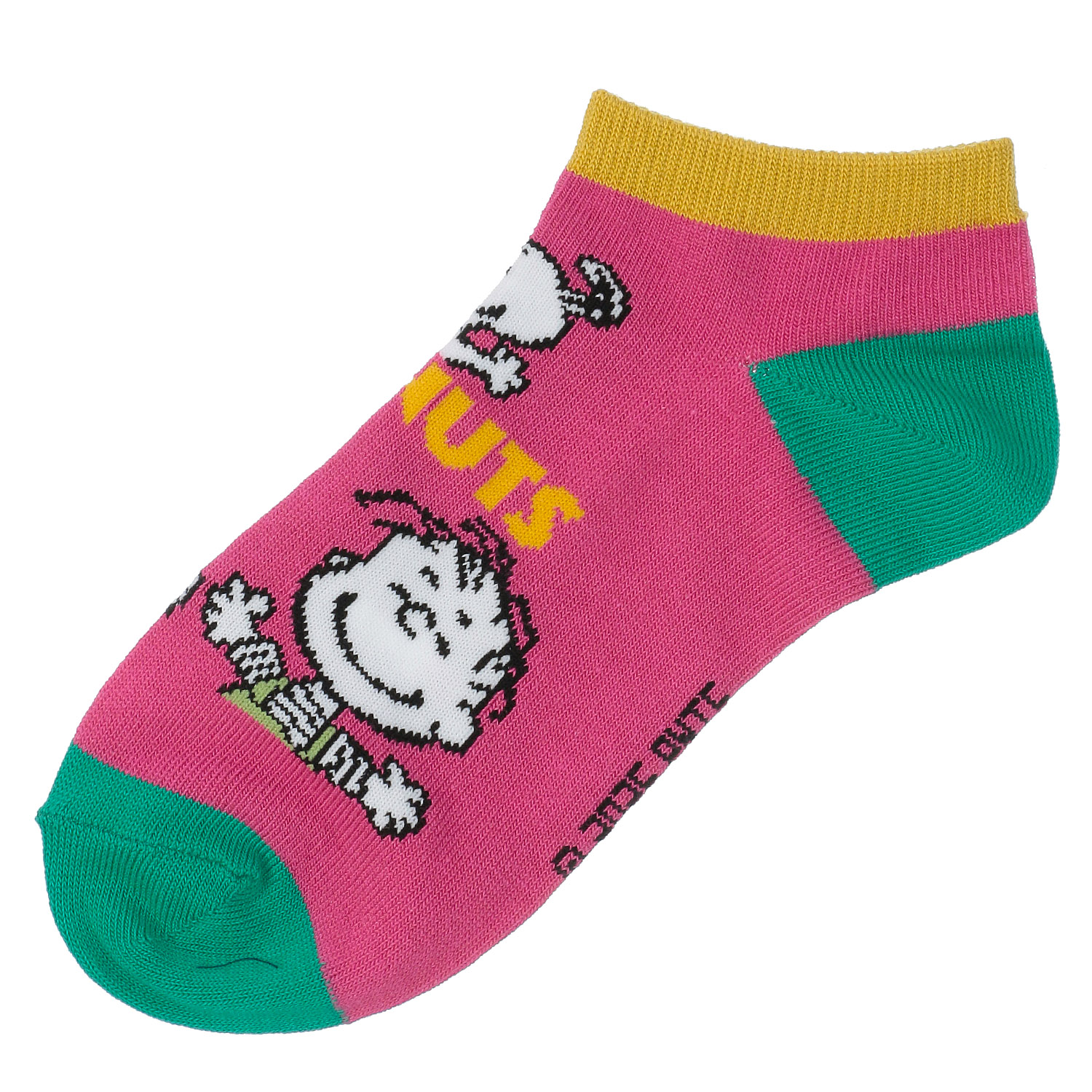 スニーカー丈  スヌーピー  総柄 靴下【在庫限り】 - 画像2