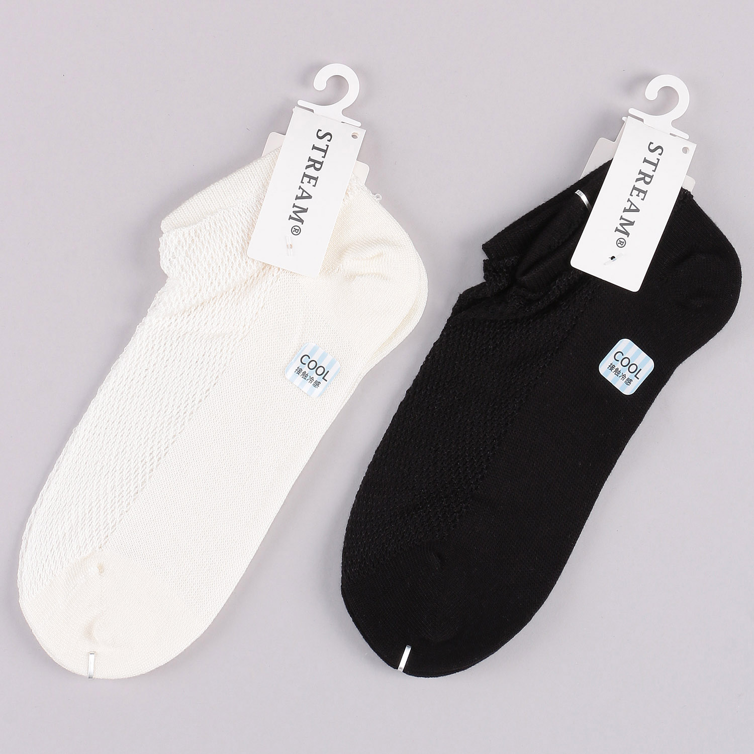 STREAM トップメッシュ スニーカー丈 靴下 - 画像2