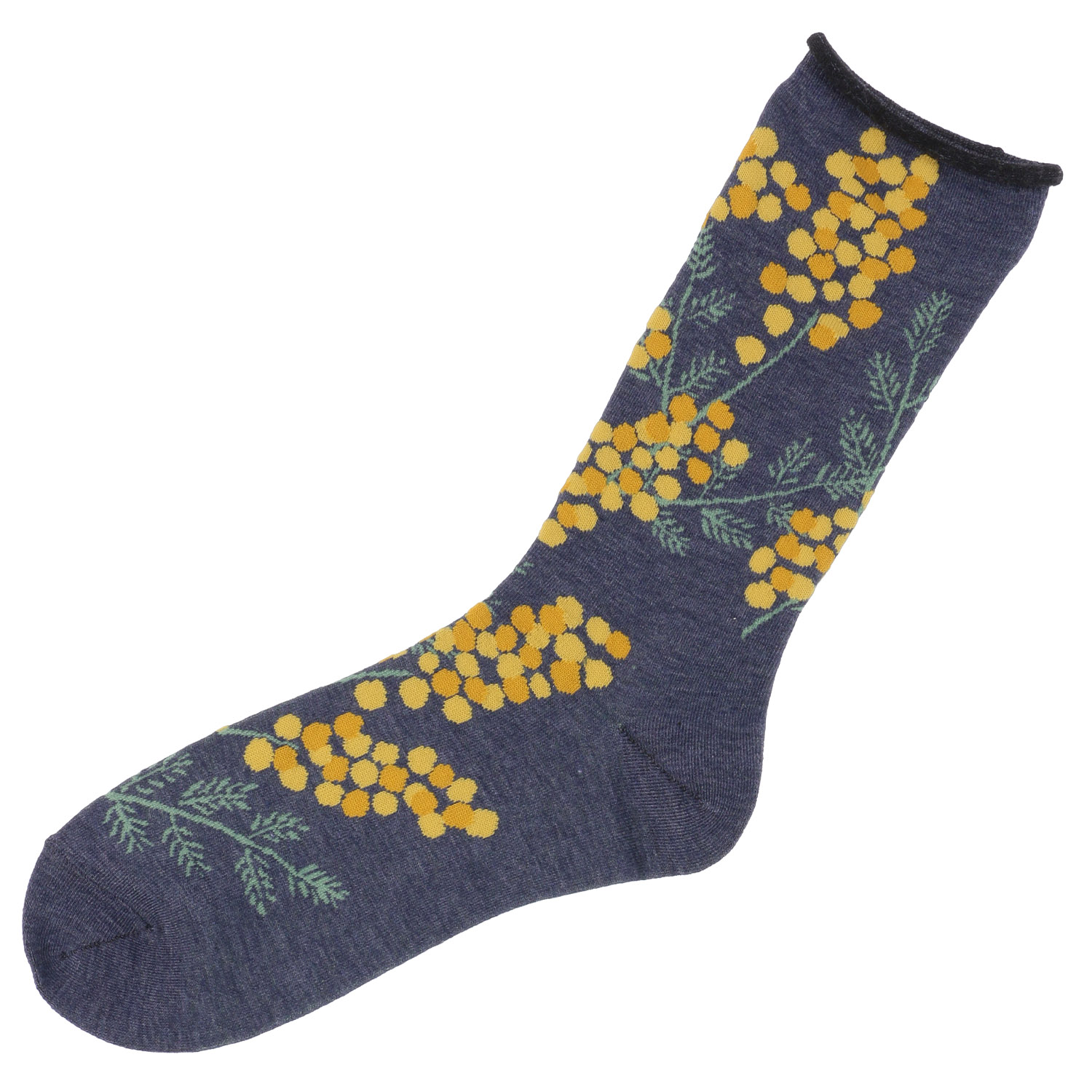 STREAM  ハーバルソックス ミモザ ハイクルー 靴下【在庫限り】 - 画像4