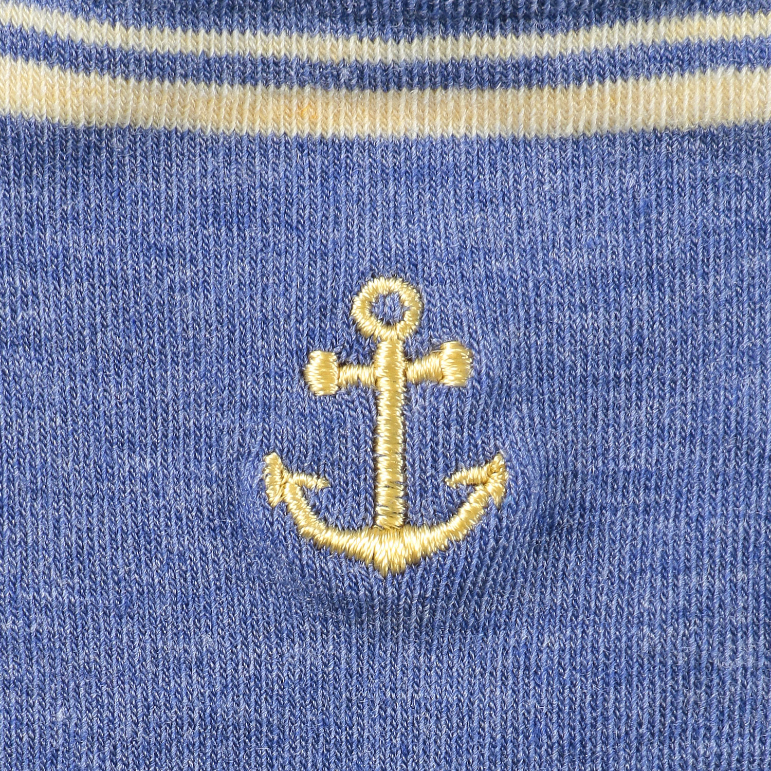 STREAM  接触冷感 マリン刺繍 ロークルー 靴下 - 画像6