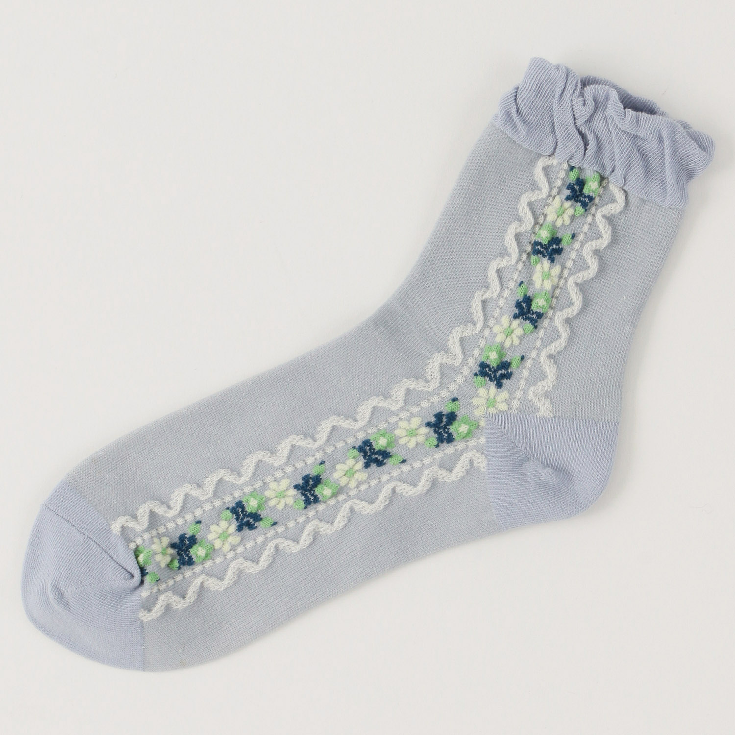 あなたに優しい ロークルー表綿100％ チロリアンフラワー【在庫限り】 - 画像2