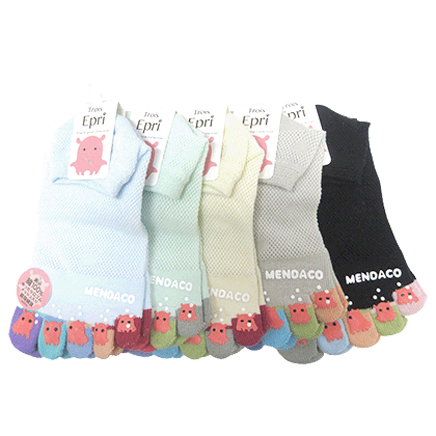 5本指 総メッシュ めんだこ