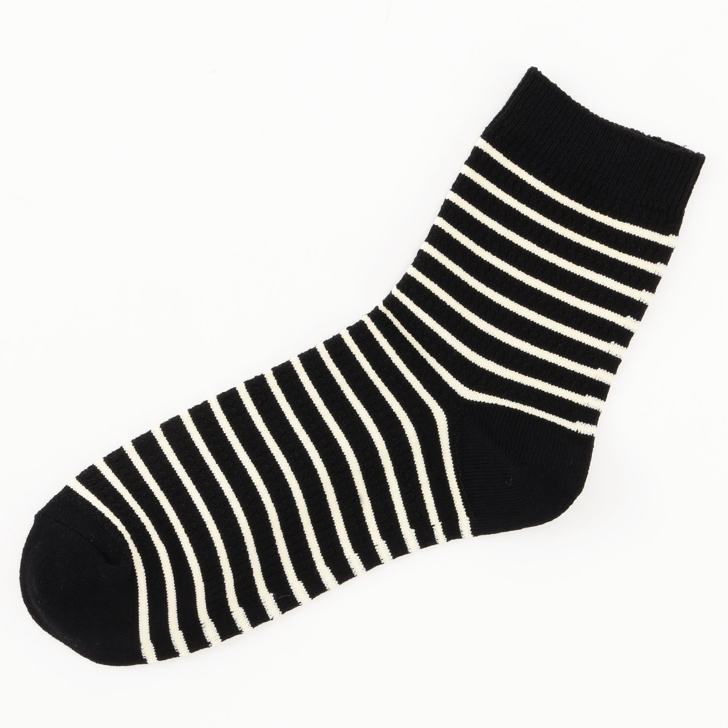 fukusuke FUN あきどなりの靴下 ボーダー【在庫限り】 - 画像2