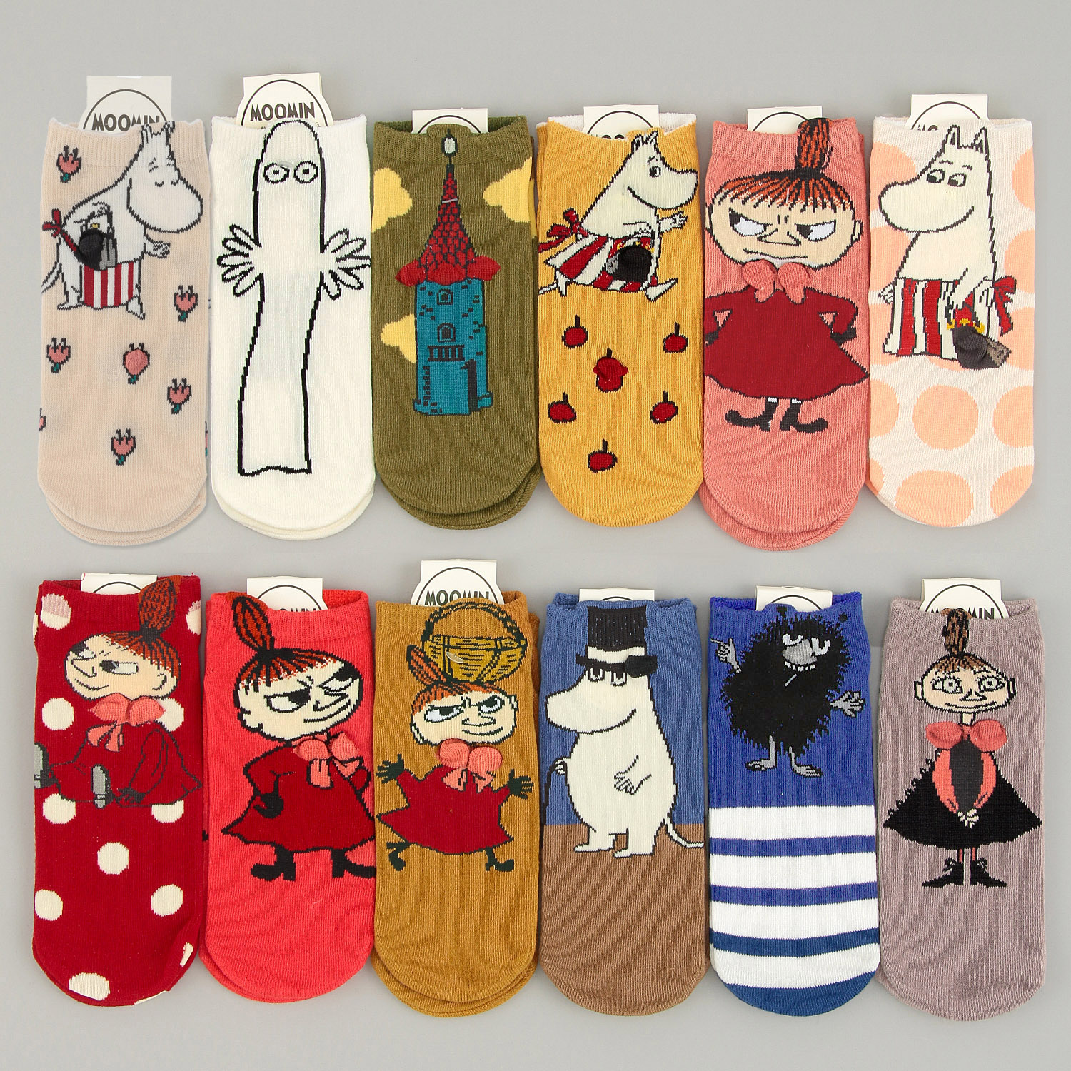 大人気★MOOMIN スニーカー丈ソックス【再入荷】
