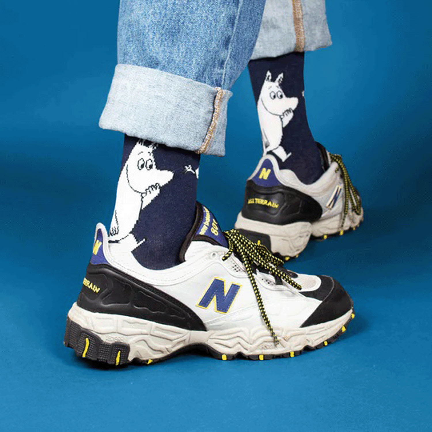 MOOMIN By Nordicbuddies クラシックソックスMEN 25－27cm